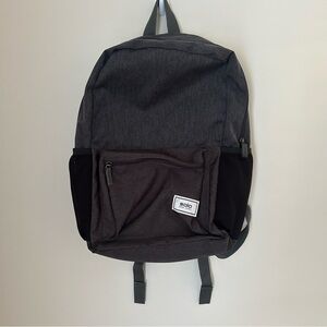 Solo New York‎ Backpack Black And Charcoal From Recycled Bottles 18”x12”
